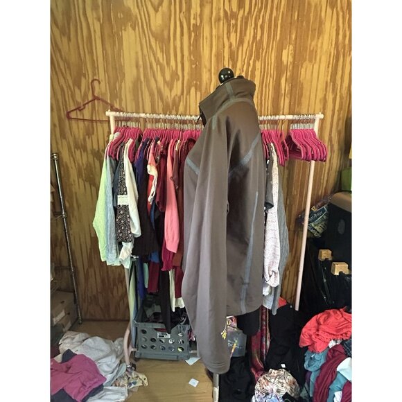 Mountain Hardwear Jacket Womens L Brown Full Zip Conduit Softshell Outdoors - Picture 9 of 16